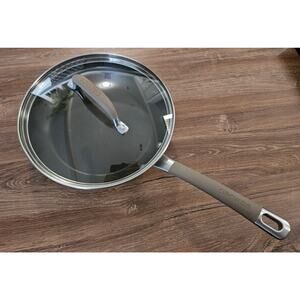 Circulon Frying Pan 10 in" Lid Brown Nonstick Dishwasher Safe Induction Suitable